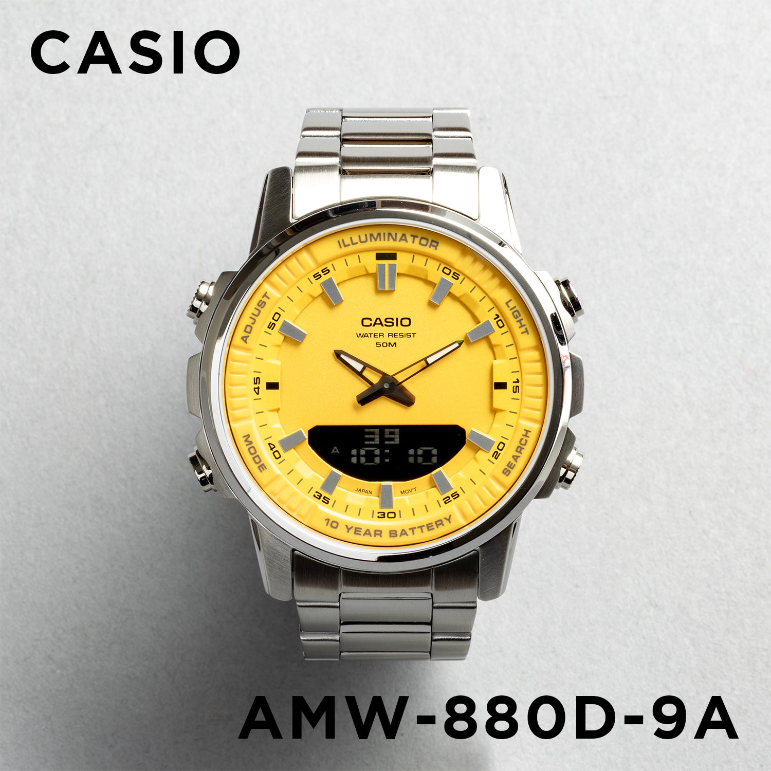 Casio Standard Mens AMW-880D.腕時計amw-880d-9a_1