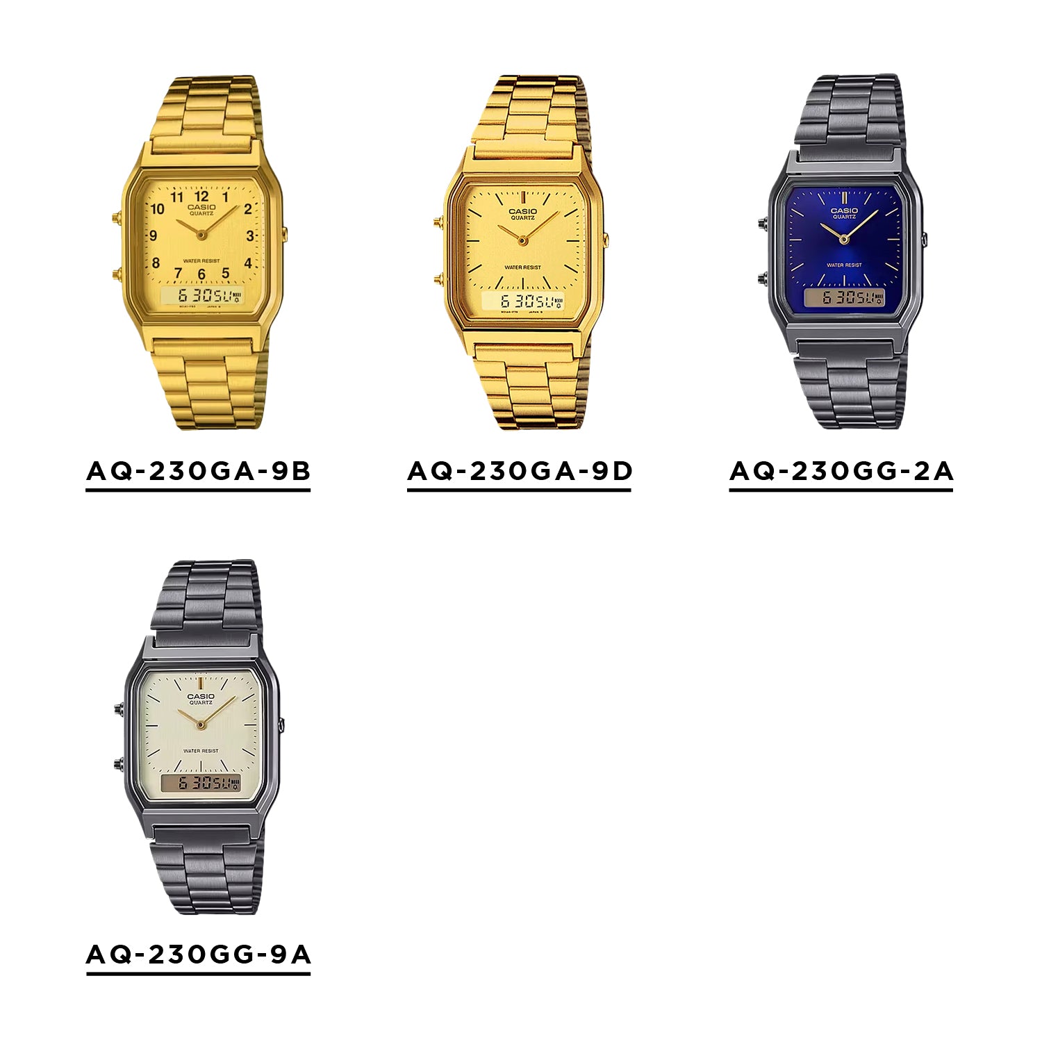 Casio Standard Mens AQ-230A.GA.GG. 腕時計 aq-230a.ga.gg_3