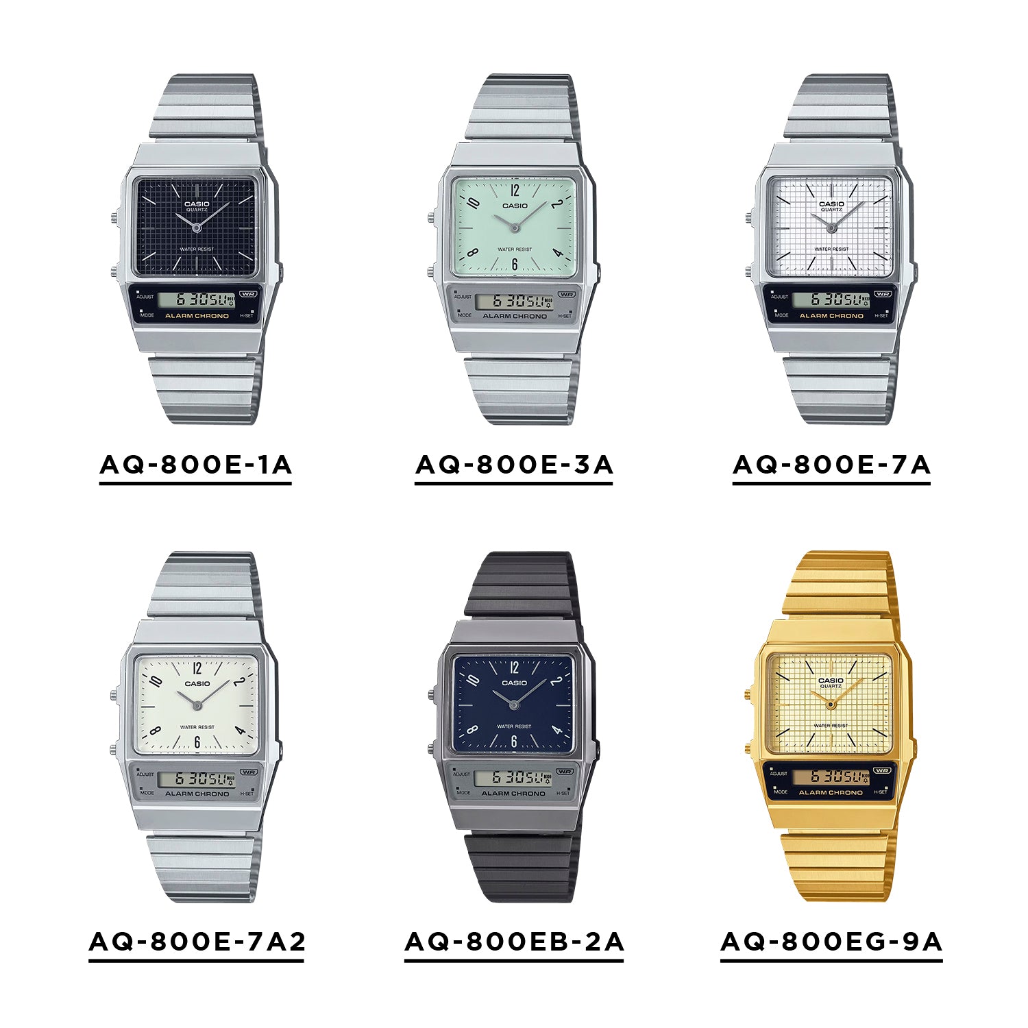 Casio Standard Mens AQ-800E. 腕時計 aq-800e_2