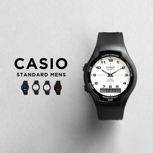 Casio Standard Mens AW-90H. 腕時計 aw-90h_1