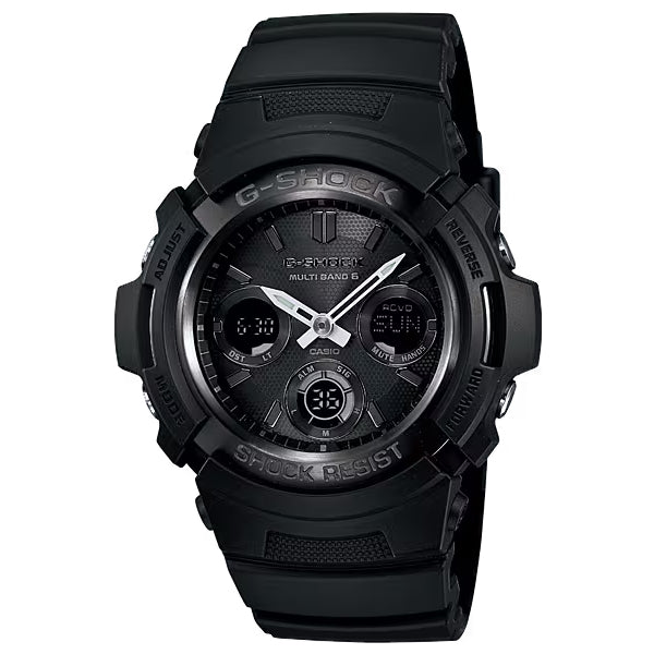 CASIO カシオ AWG-M100B-1A ブラック ブラック文字盤 アナデジ G-SHOCK メンズ 腕時計