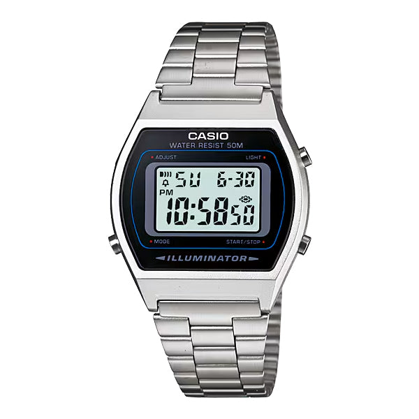 CASIO カシオ B640WD-1A シルバー シルバー文字盤 デジタル メンズ 腕時計