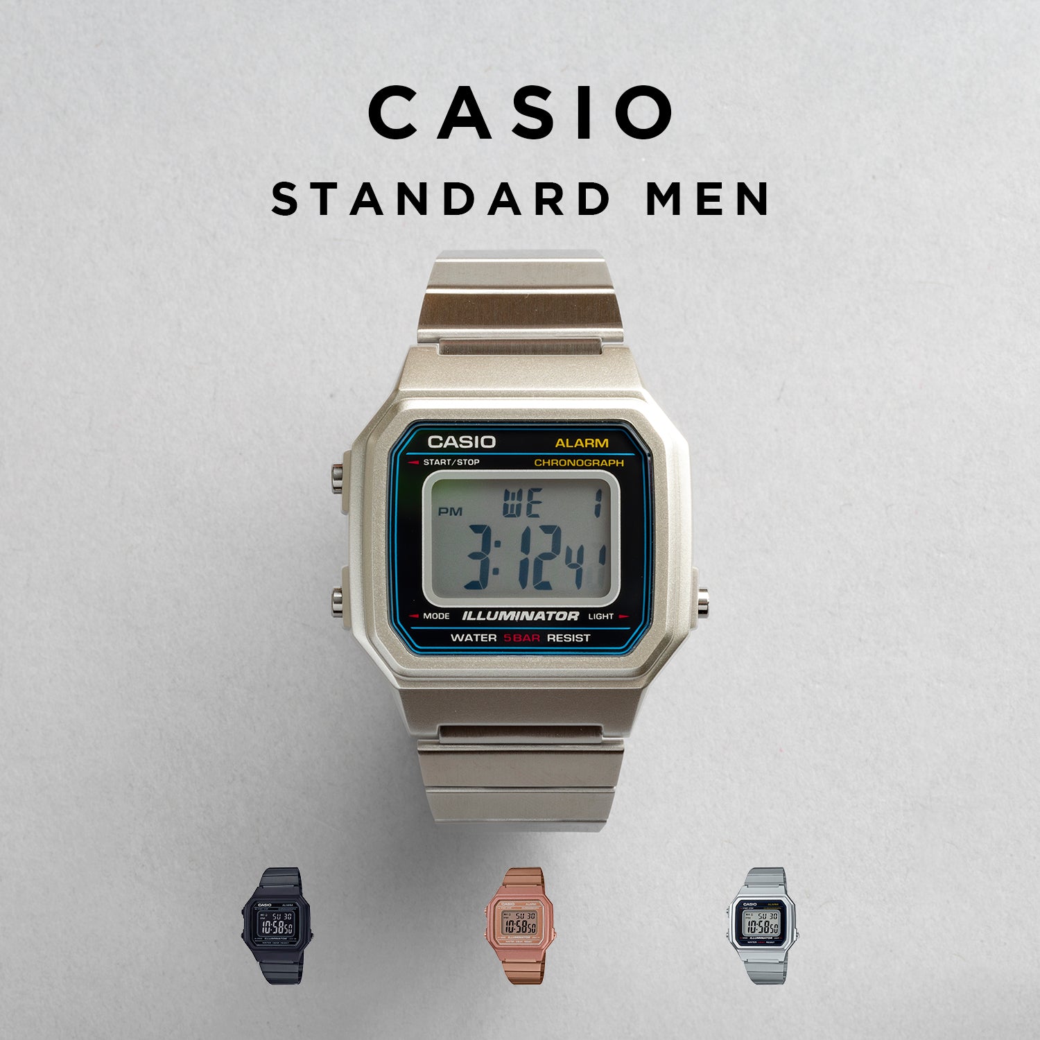 CASIO カシオ B650W デジタル メンズ 腕時計