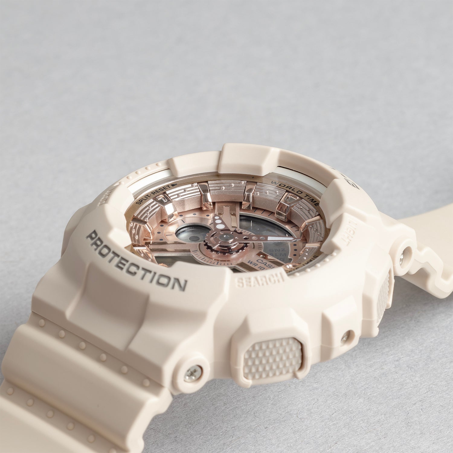 CASIO カシオ BA-110XCP-4A ピンク ピンク文字盤 アナデジ BABY-G レディース 腕時計 斜め