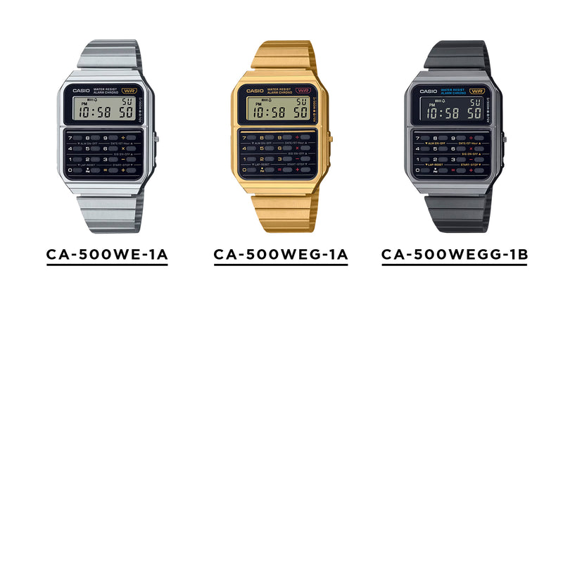 CASIO STANDARD CALCULATOR CA-53WE 腕時計 ca-500we_2