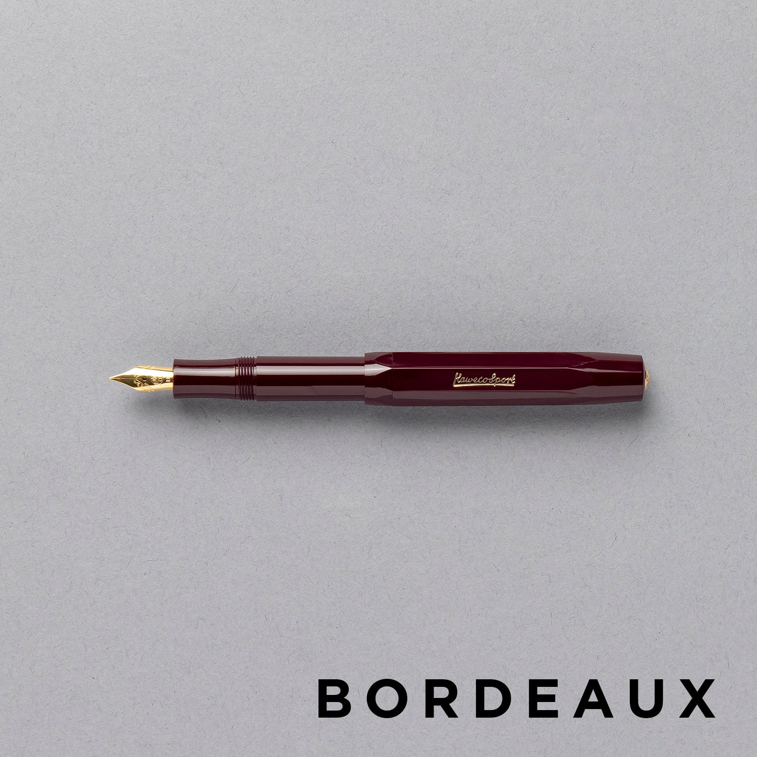 KAWECO カヴェコ クラシックスポーツ ボルドー 万年筆 筆記具