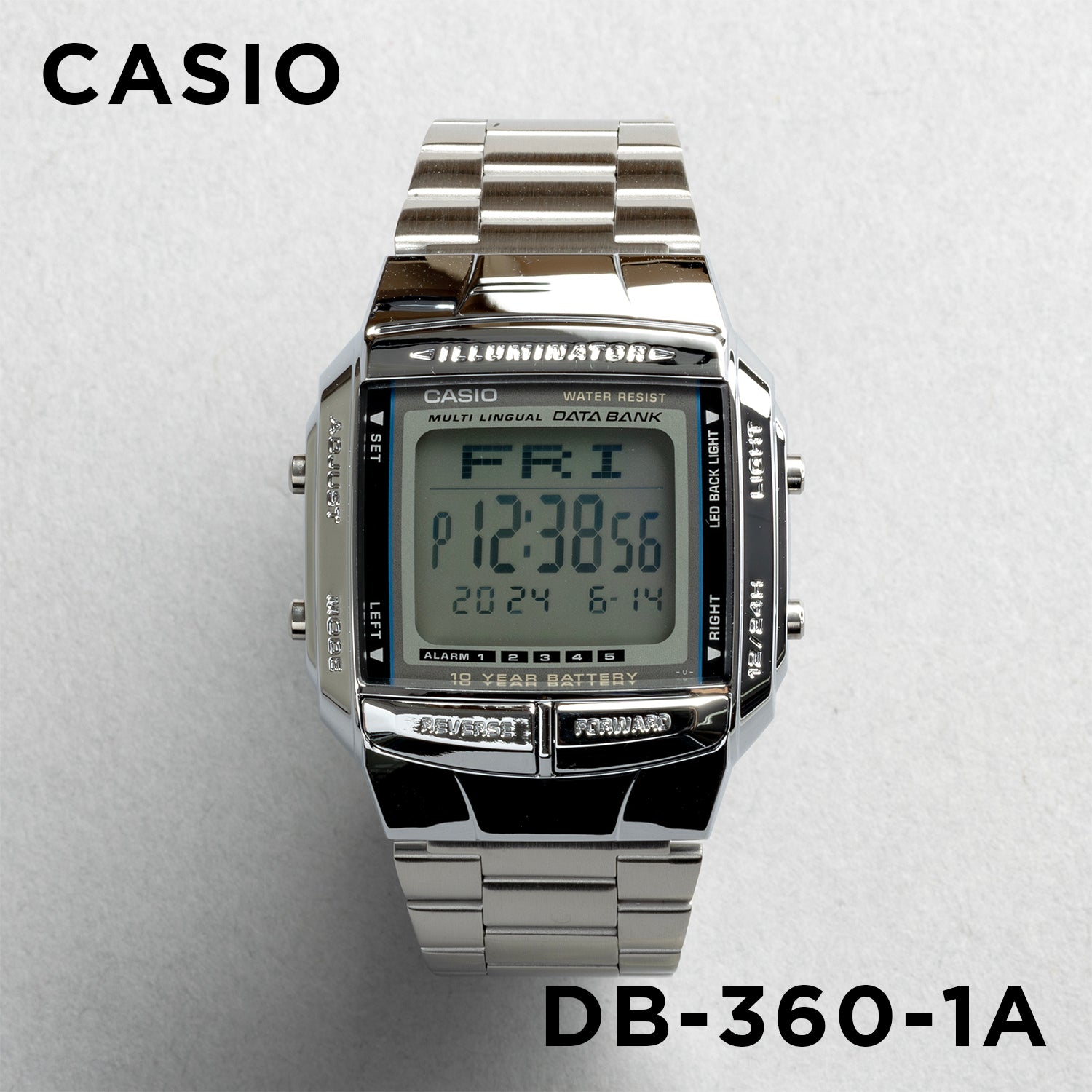 Casio Data Bank DB-360 腕時計 db-360-1a_1