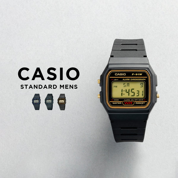 Casio Standard Mens , F-91W.
