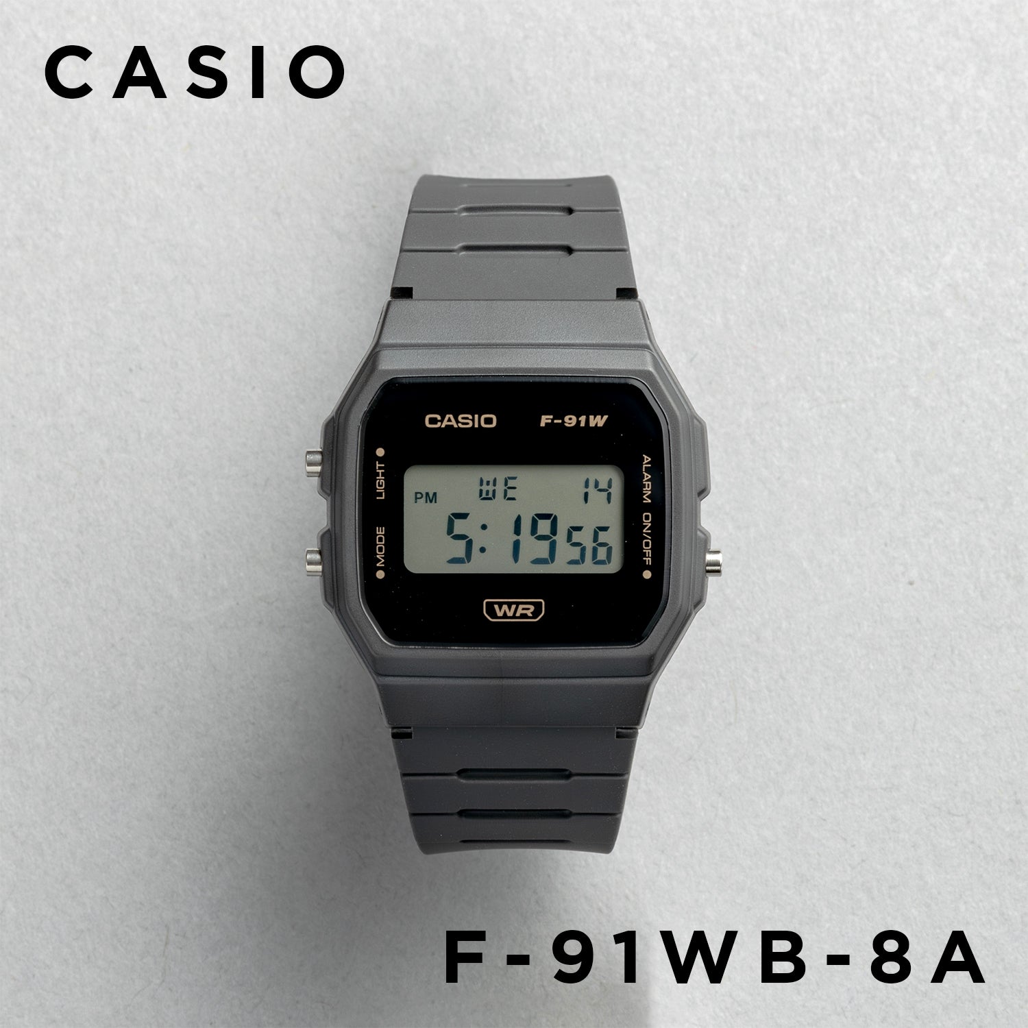 Casio Standard Mens F-91WB. 腕時計 f-91wb-8a_1