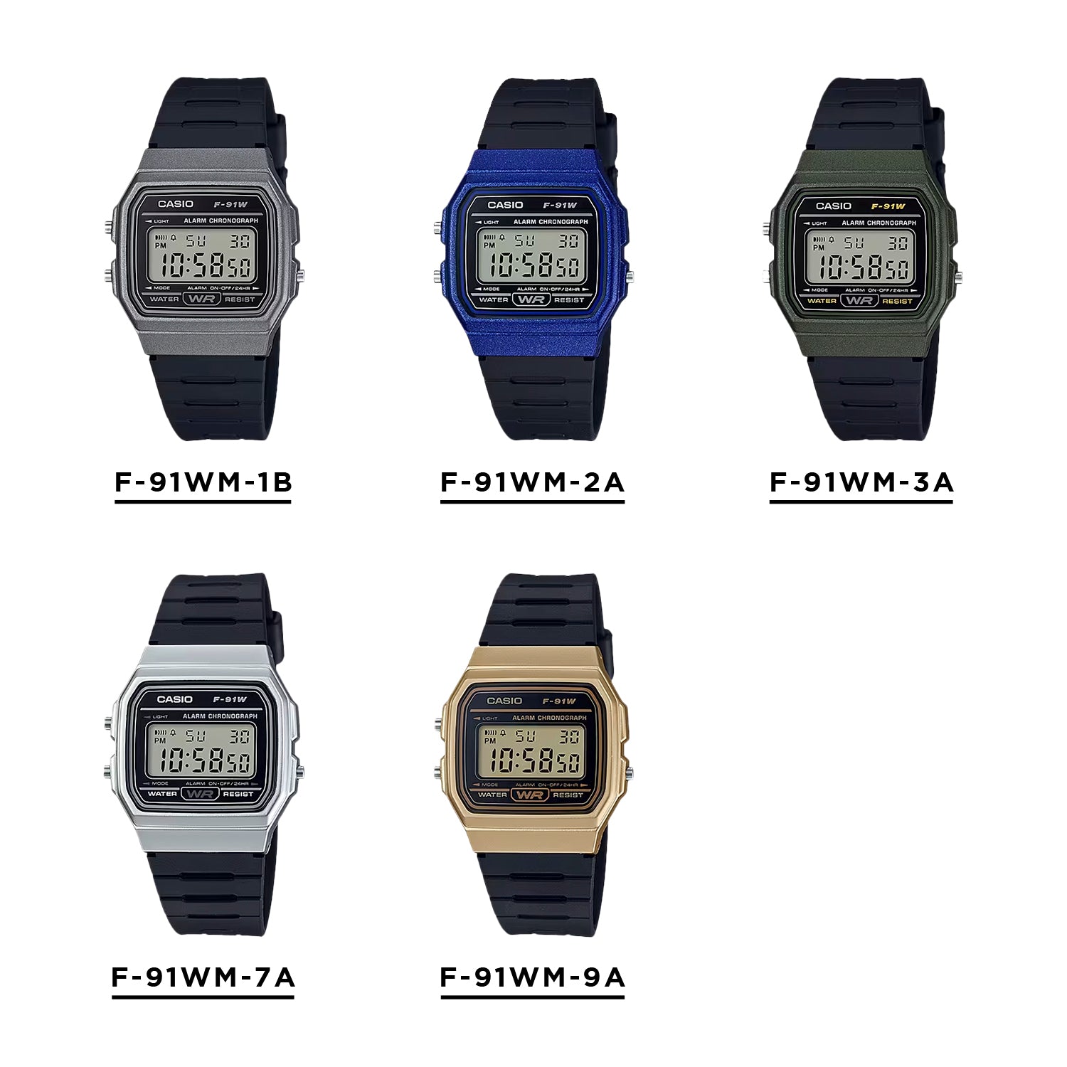 CASIO STANDARD MENS F-91WM 腕時計 f-91wm_2