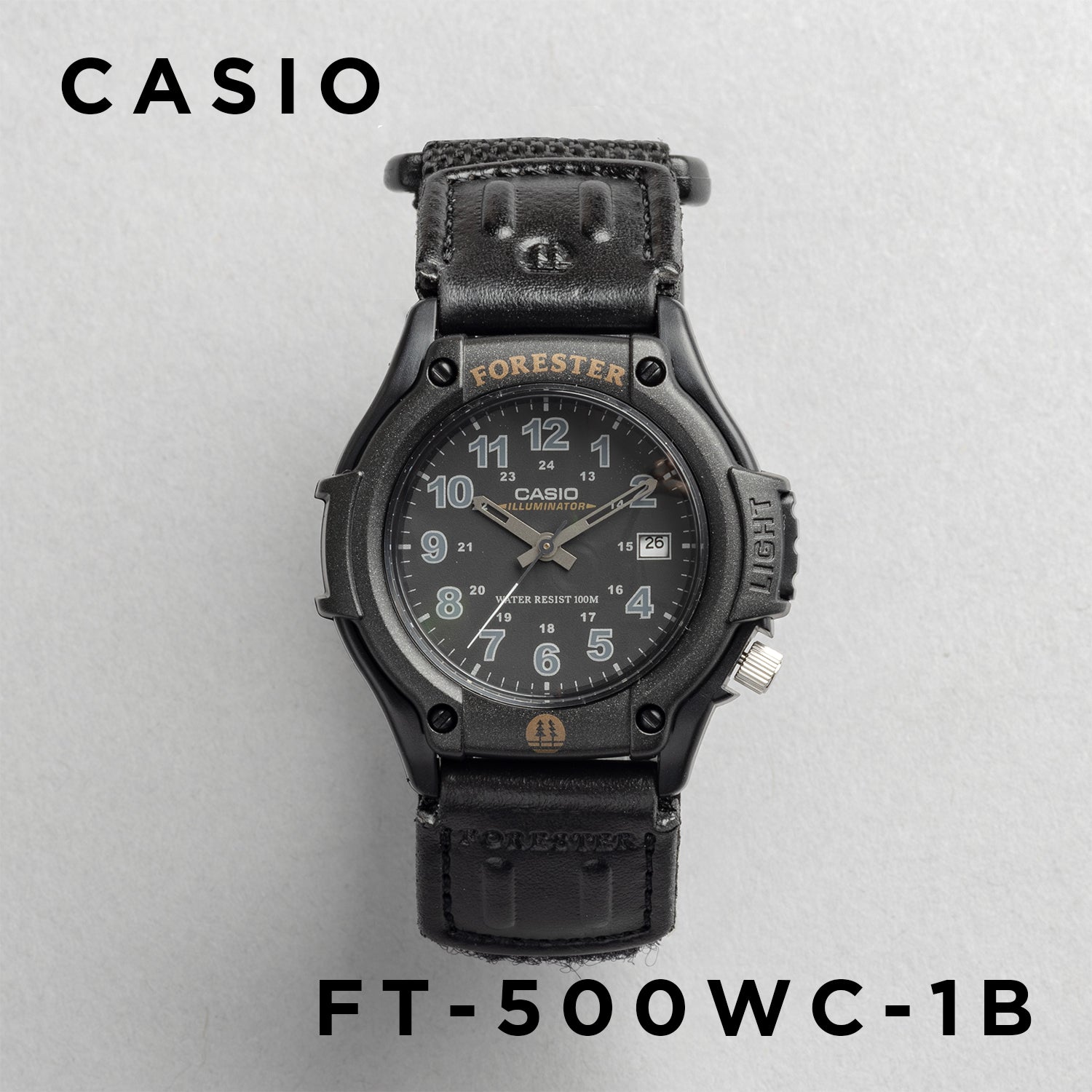 CASIO カシオ FT-500WC-1B ブラック ブラック文字盤 アナログ メンズ 腕時計