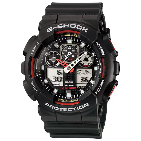 CASIO カシオ GA-100* メンズ 腕時計 20気圧防水 10年保証