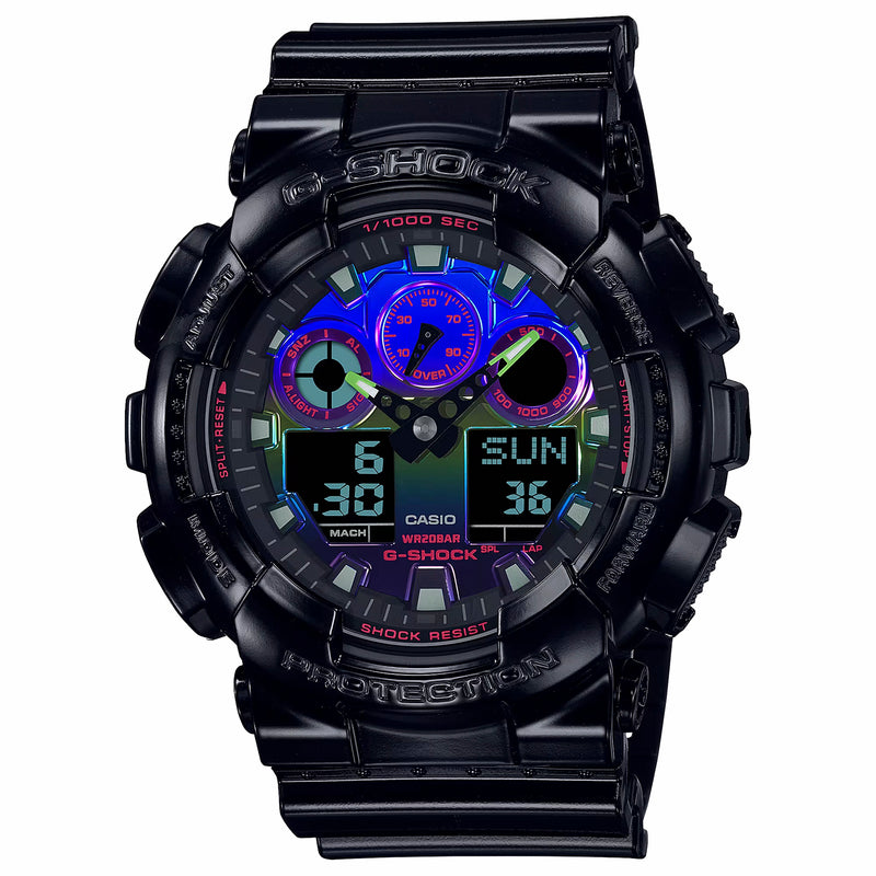 CASIO G-SHOCK GA-100RGB-1A 腕時計 ga-100rgb-1a