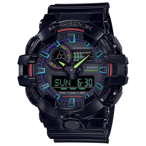Casio G-shock GA-700RGB-1A 腕時計 ga-700rgb-1a