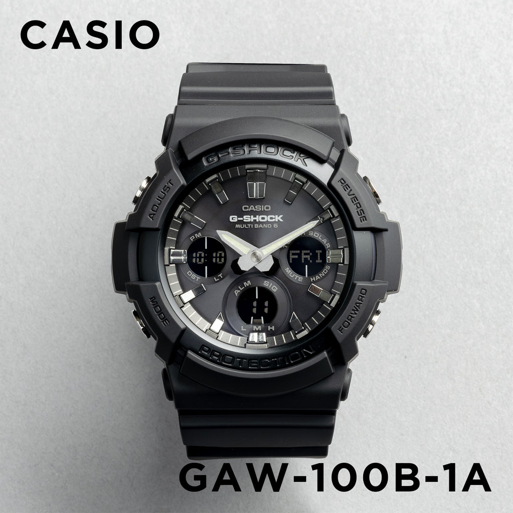 CASIO カシオ GAW-100B-1A* メンズ 腕時計 20気圧防水 10年保証
