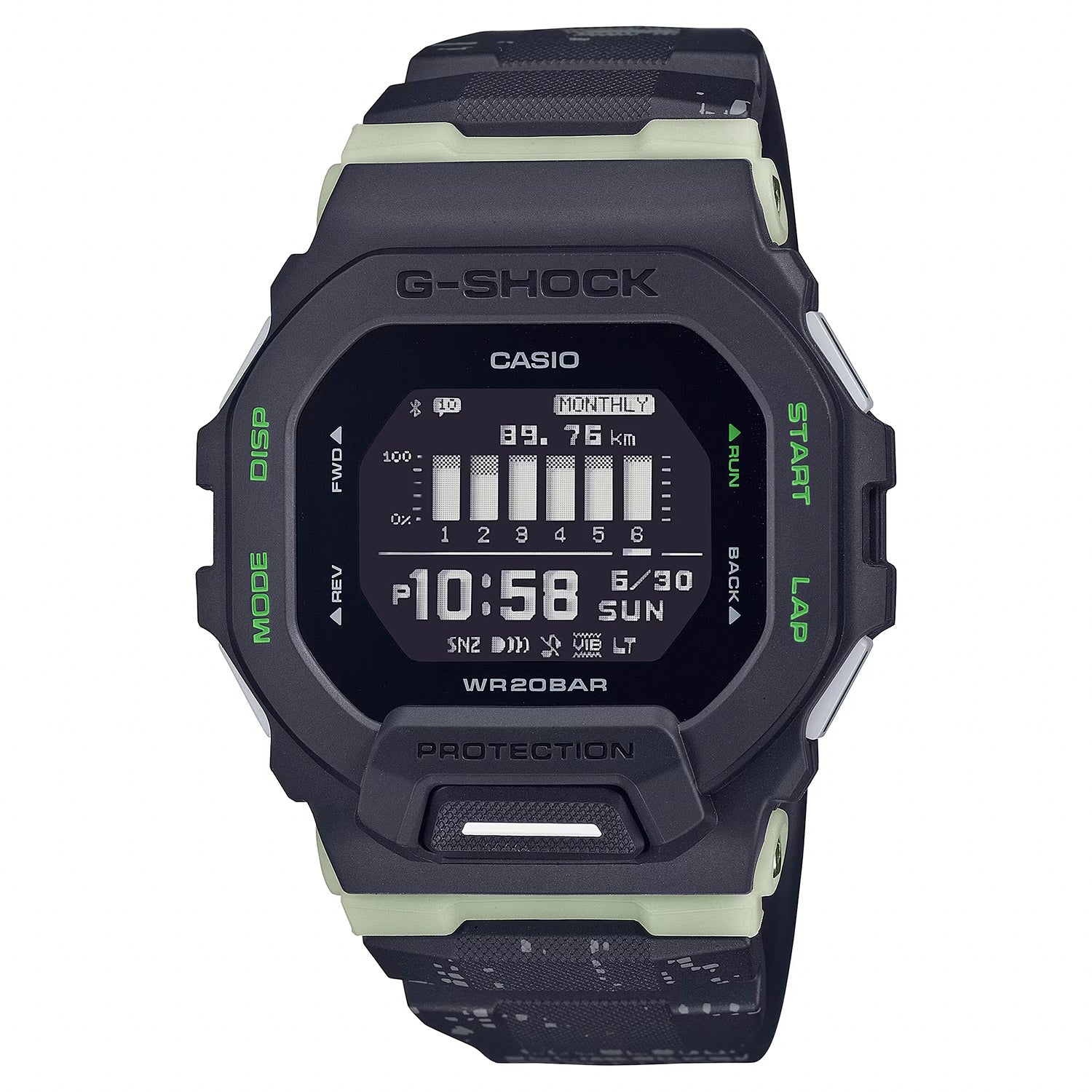 Casio G-shock G-squad GBD-200LM-1 腕時計 gbd-200lm-1