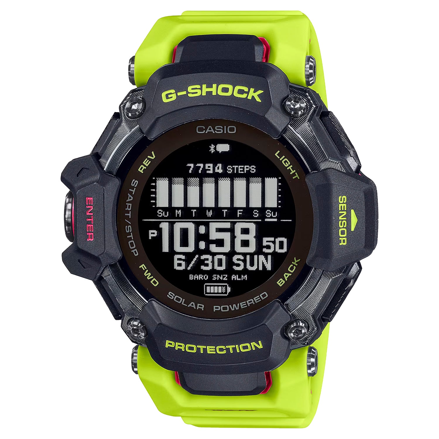 CASIO G-SHOCK G-SQUAD GBD-H2000-1A9 腕時計 gbd-h2000-1a9
