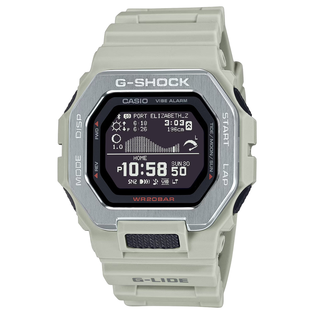 CASIO カシオ GBX-100-8* メンズ 腕時計 20気圧防水 10年保証