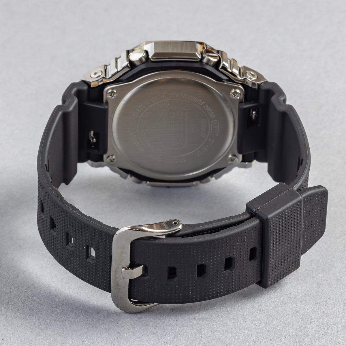 CASIO カシオ GM-2100-1A ブラック シルバー文字盤 アナデジ G-SHOCK メンズ 腕時計 ベルト