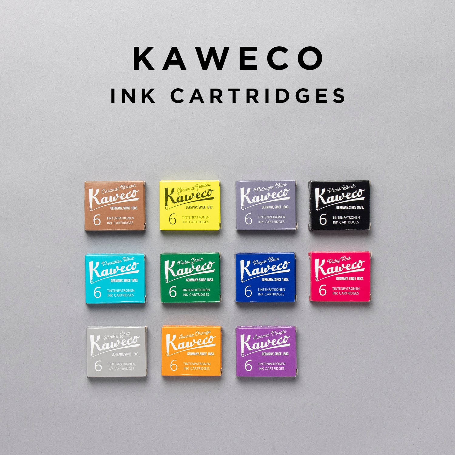 Kaweco インクカートリッジ 6パック