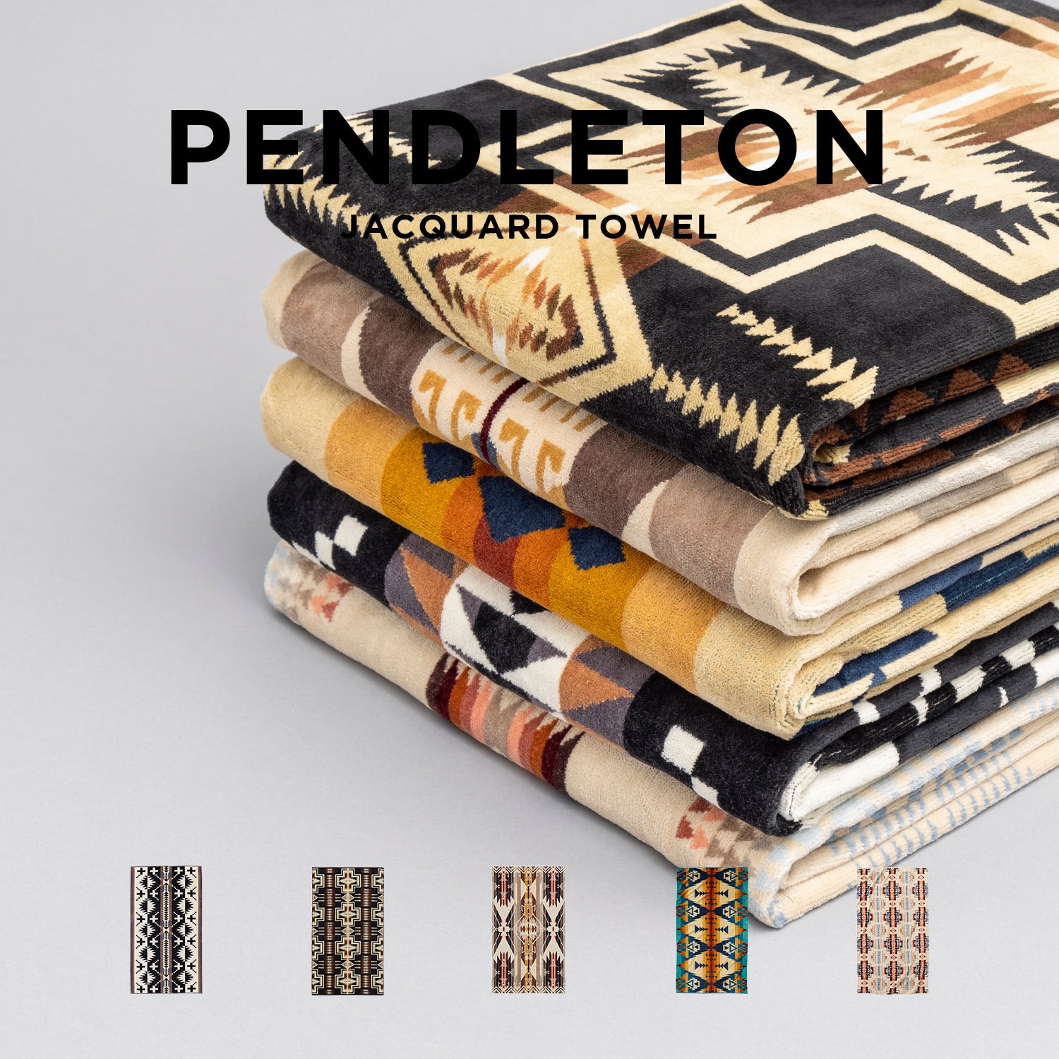 PENDLETON JACQUARD TOWEL タオル jacquard_towel_1