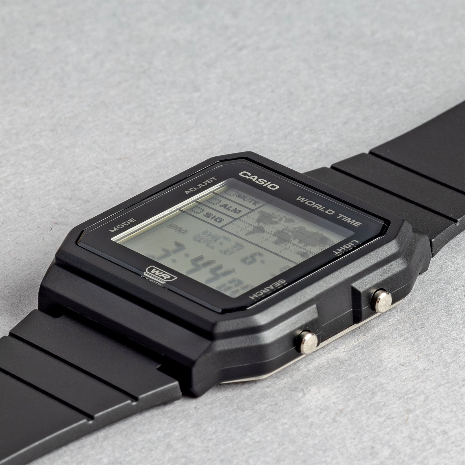 CASIO カシオ LF‑30W‑1A ブラック ブラック文字盤 デジタル レディース 腕時計