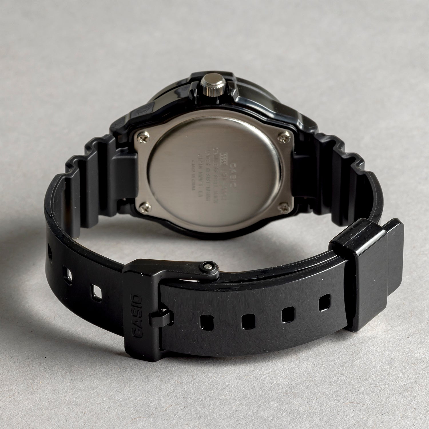 CASIO カシオ LRW-200H-4E ブラック ピンク文字盤 アナログ レディース 腕時計 ベルト