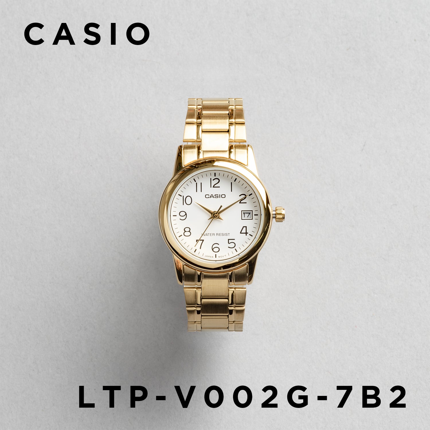 CASIO カシオ LTP-V002D レディース 腕時計 日常生活用防水 10年保証