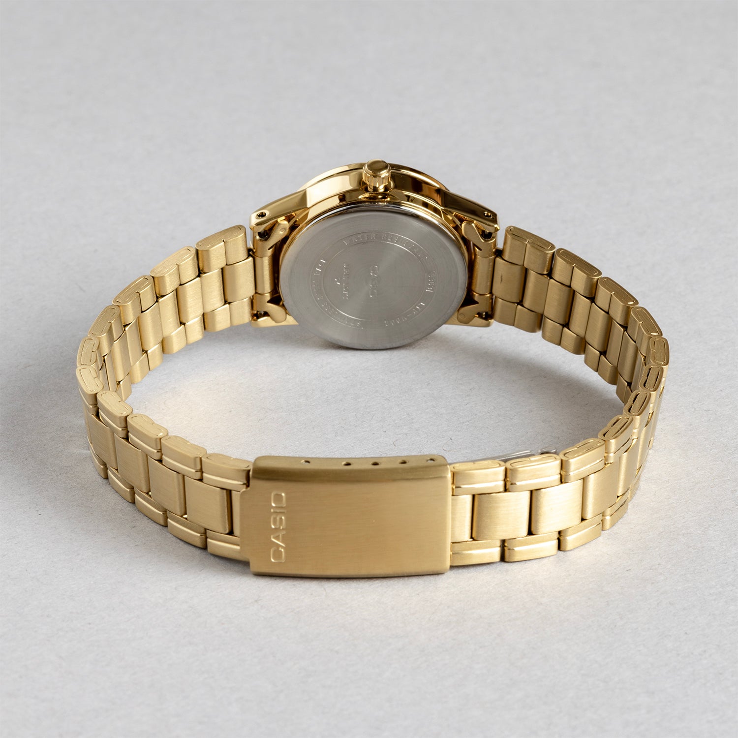 CASIO カシオ LTP-V002G-9A ゴールド イエロー文字盤 アナログ レディース 腕時計 ベルト