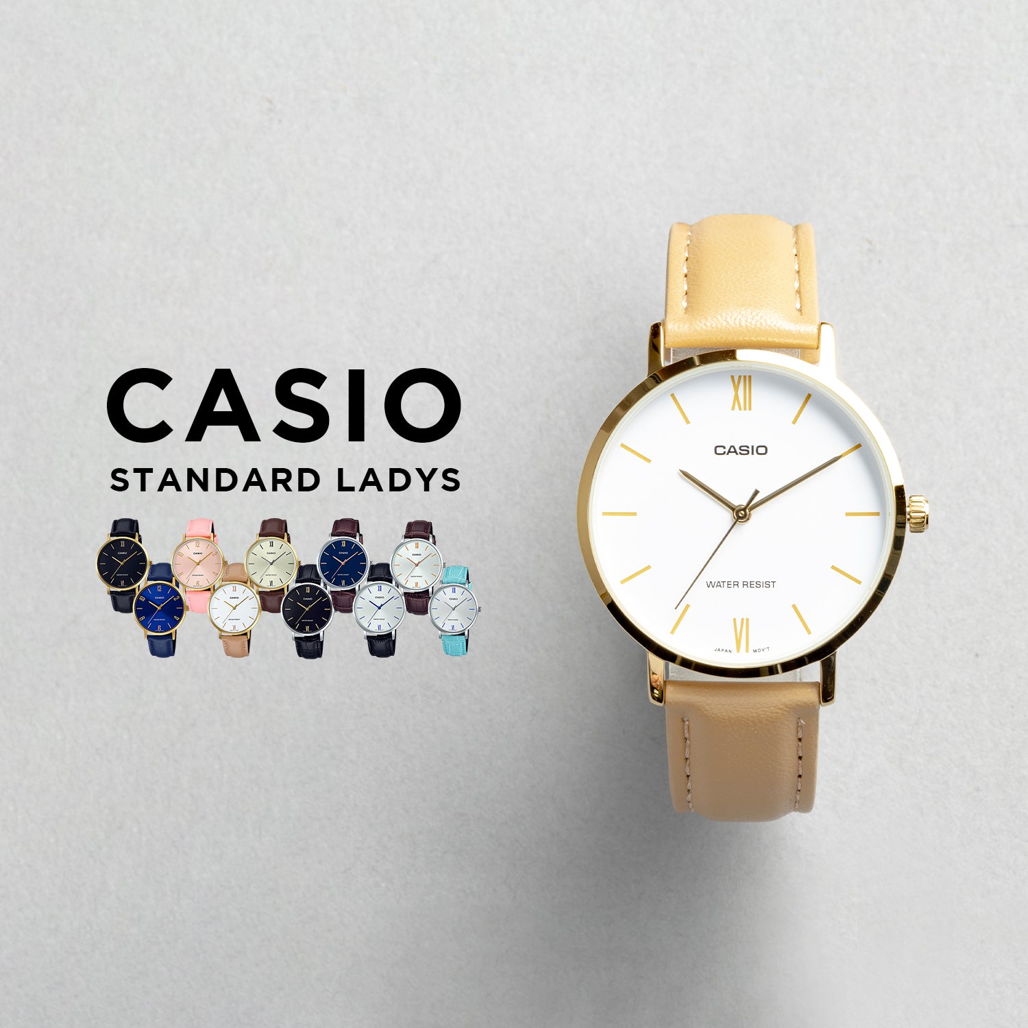 Casio Standard Ladys LTP-VT01GL.L 腕時計 ltp-vt01gl.l_1