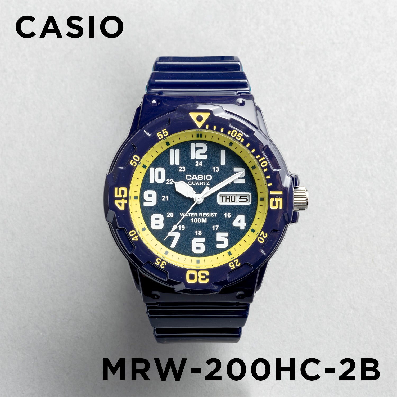 Casio Standard Mens MRW-200HC 腕時計 mrw-200hc-2b_1