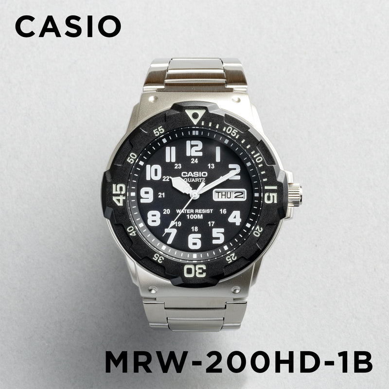 Casio Standard Mens MRW-200HD 腕時計 mrw-200hd-1b_1