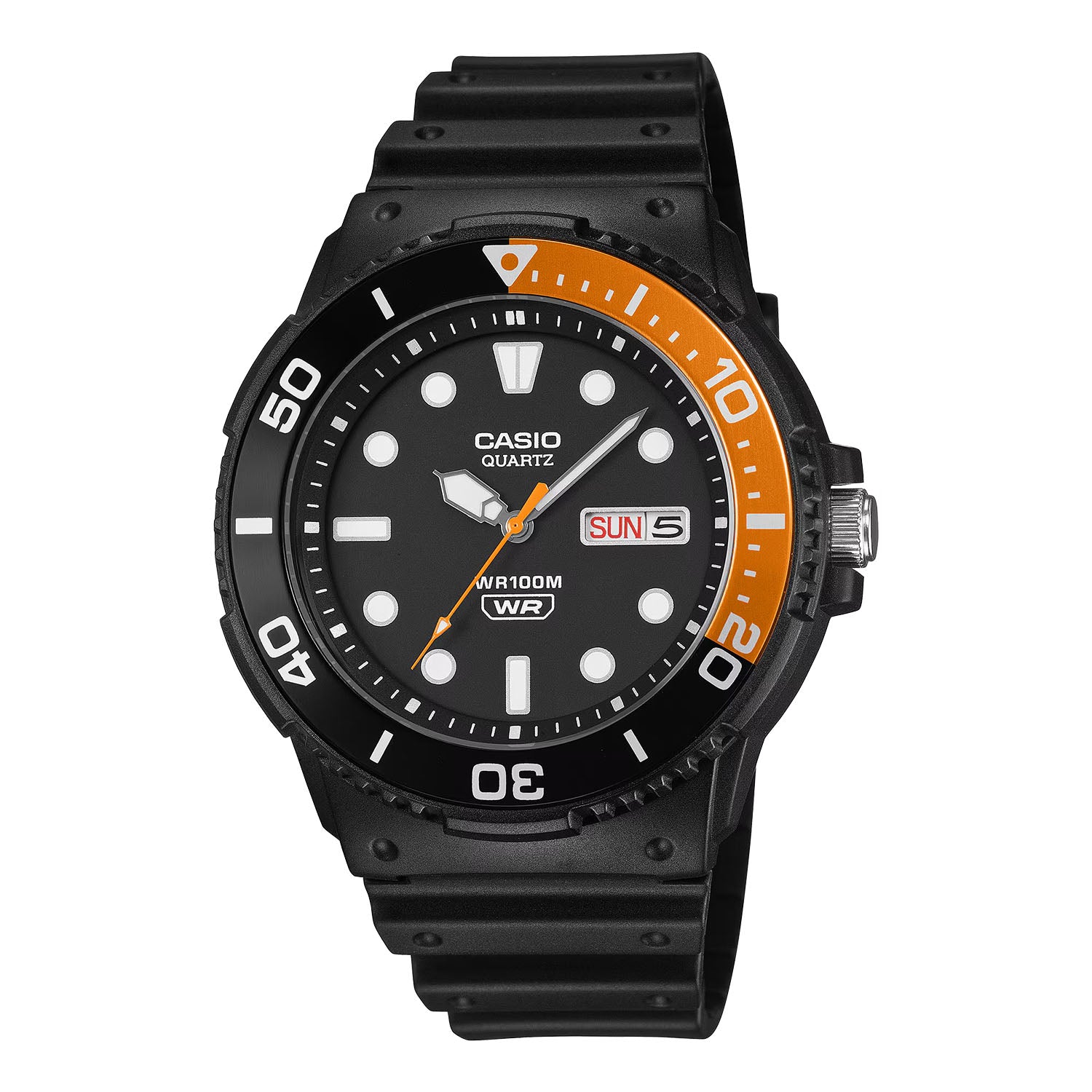 CASIO カシオ MRW-230H-1E4 ブラック ブラック文字盤 アナログ メンズ 腕時計