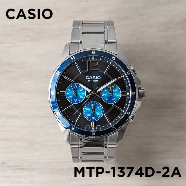 Casio Standard Mens MTP-1374D 腕時計 mtp-1374d-2a_1