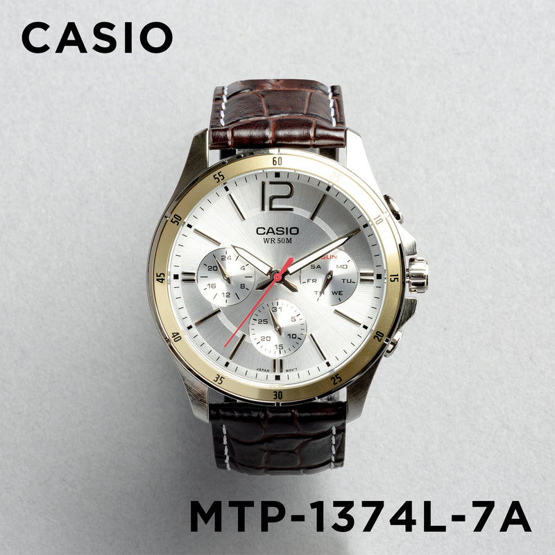 Casio Standard Mens MTP-1374L. 腕時計 mtp-1374l-7a_1