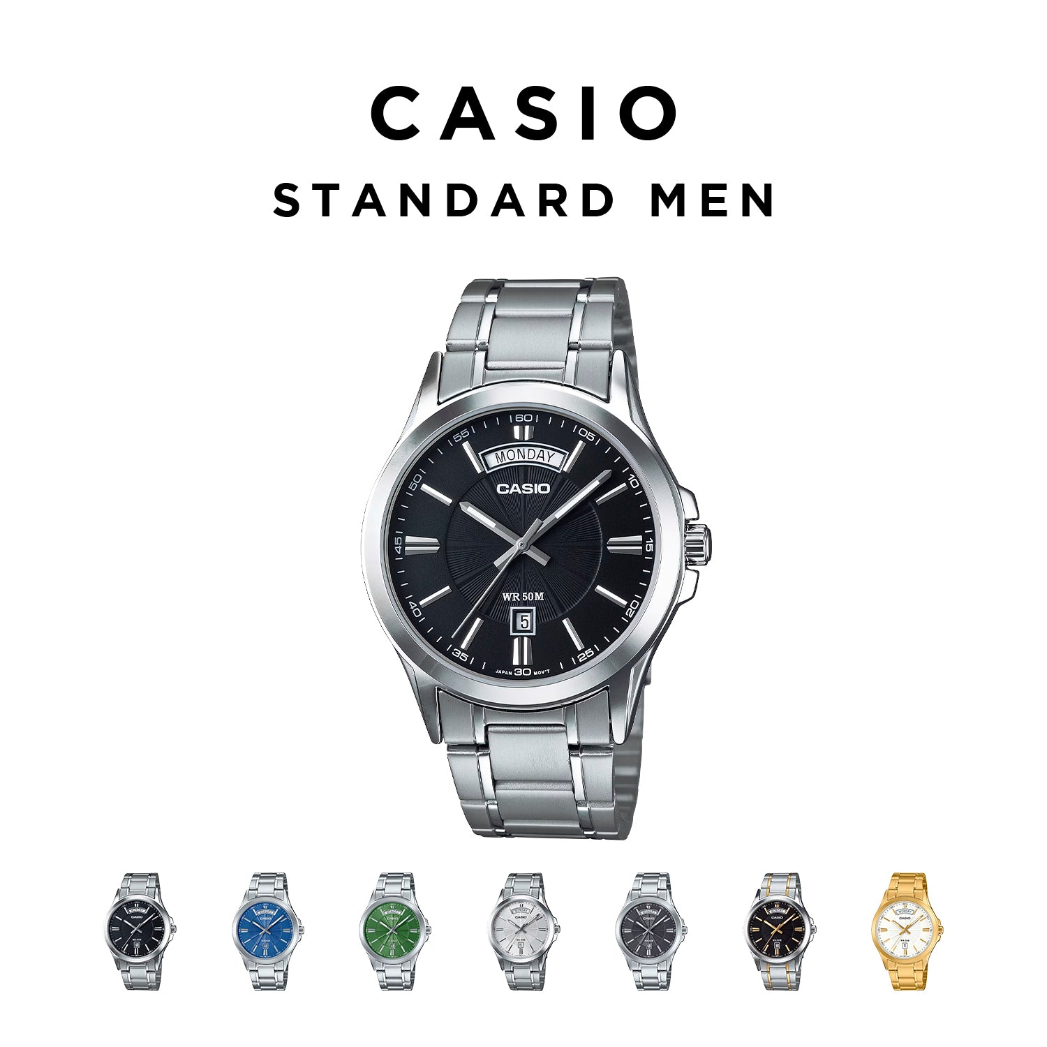 CASIO カシオ MTP-1381D アナログ メンズ 腕時計