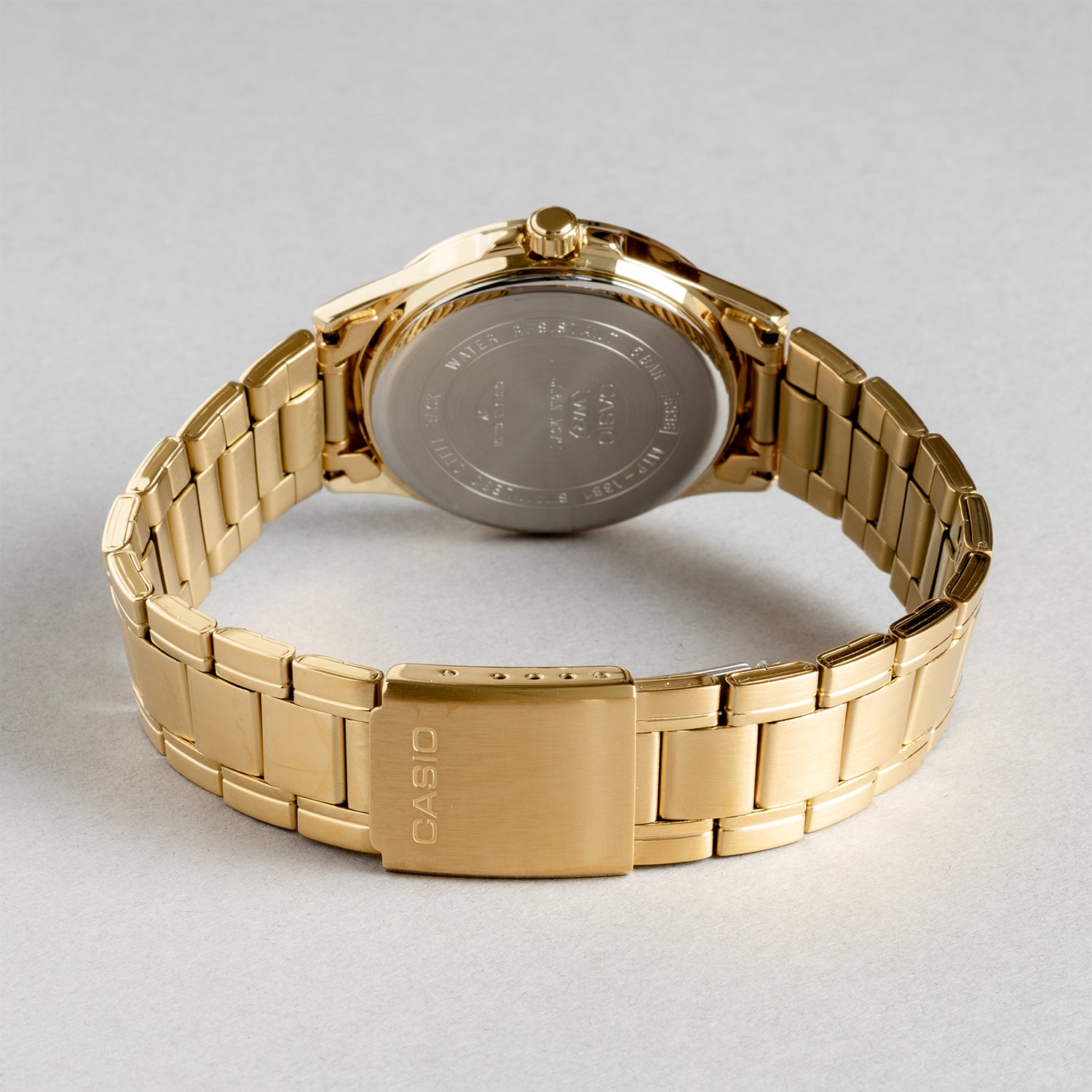 CASIO カシオ MTP-1381GD-7A ゴールド ホワイト文字盤 アナログ メンズ 腕時計 ベルト