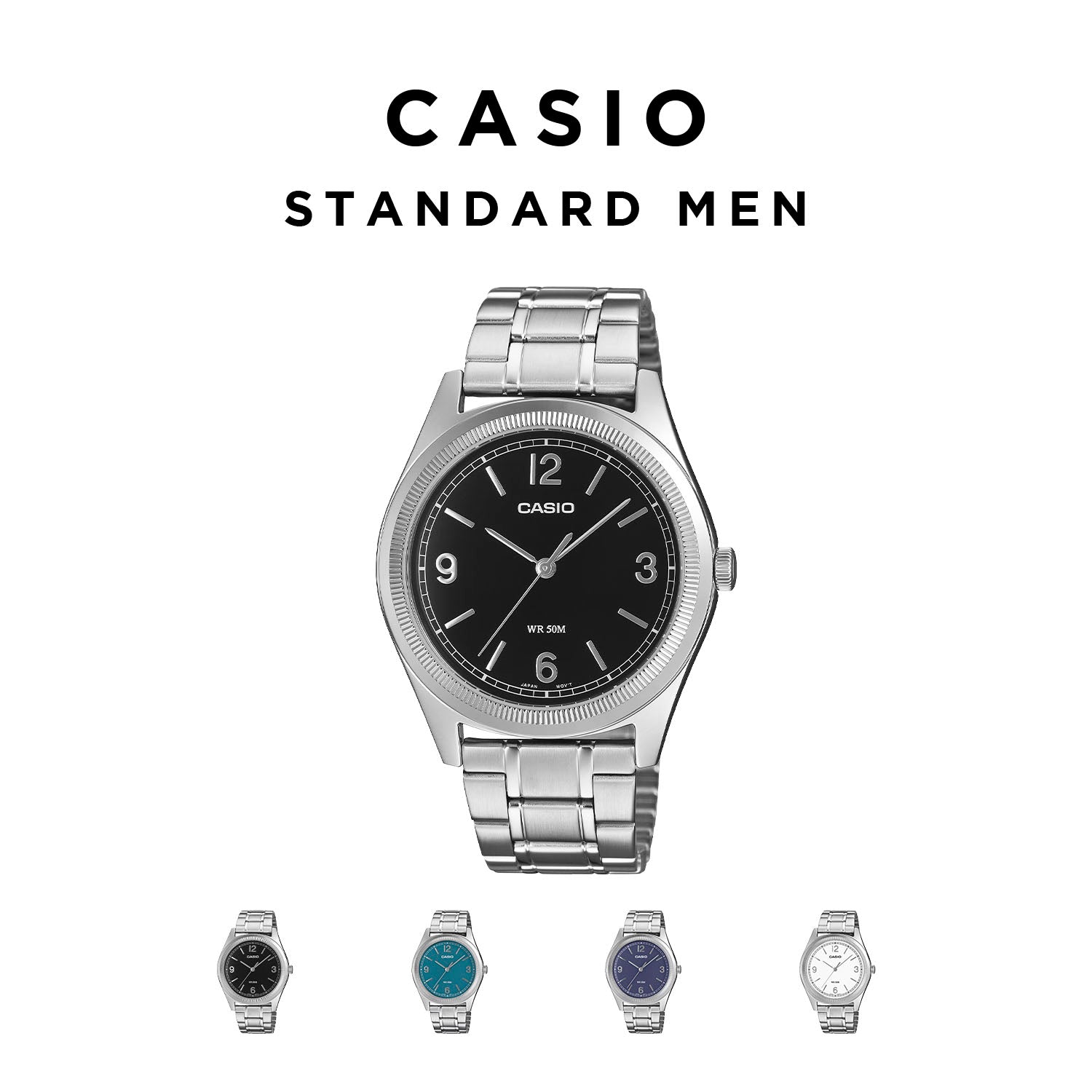 CASIO カシオ MTP-B210D アナログ メンズ 腕時計