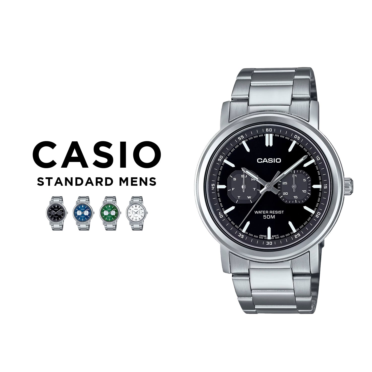 Casio Standard Mens MTP-E335D 腕時計 mtp-e335d_1