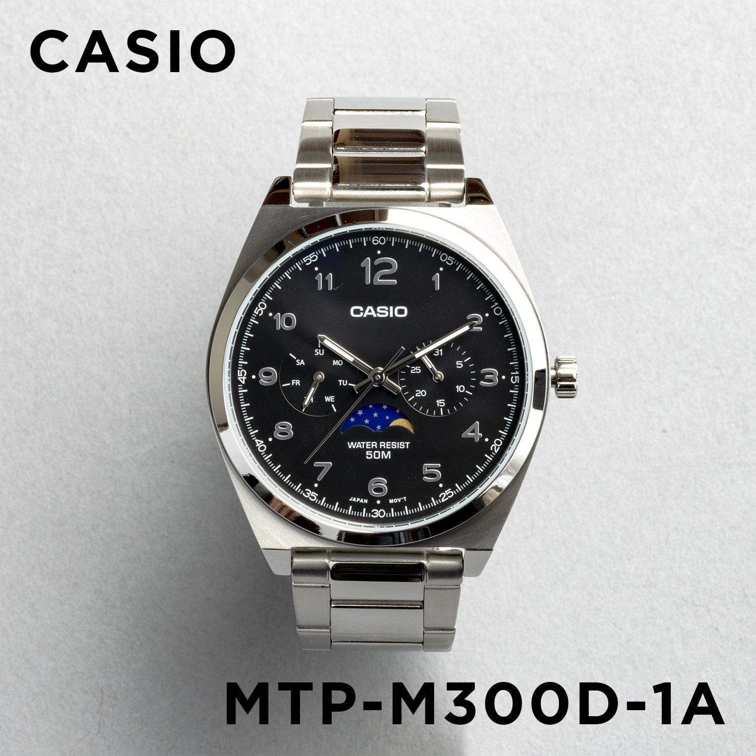 Casio Standard Mens MTP-M300D. 腕時計 mtp-m300d-1a_1