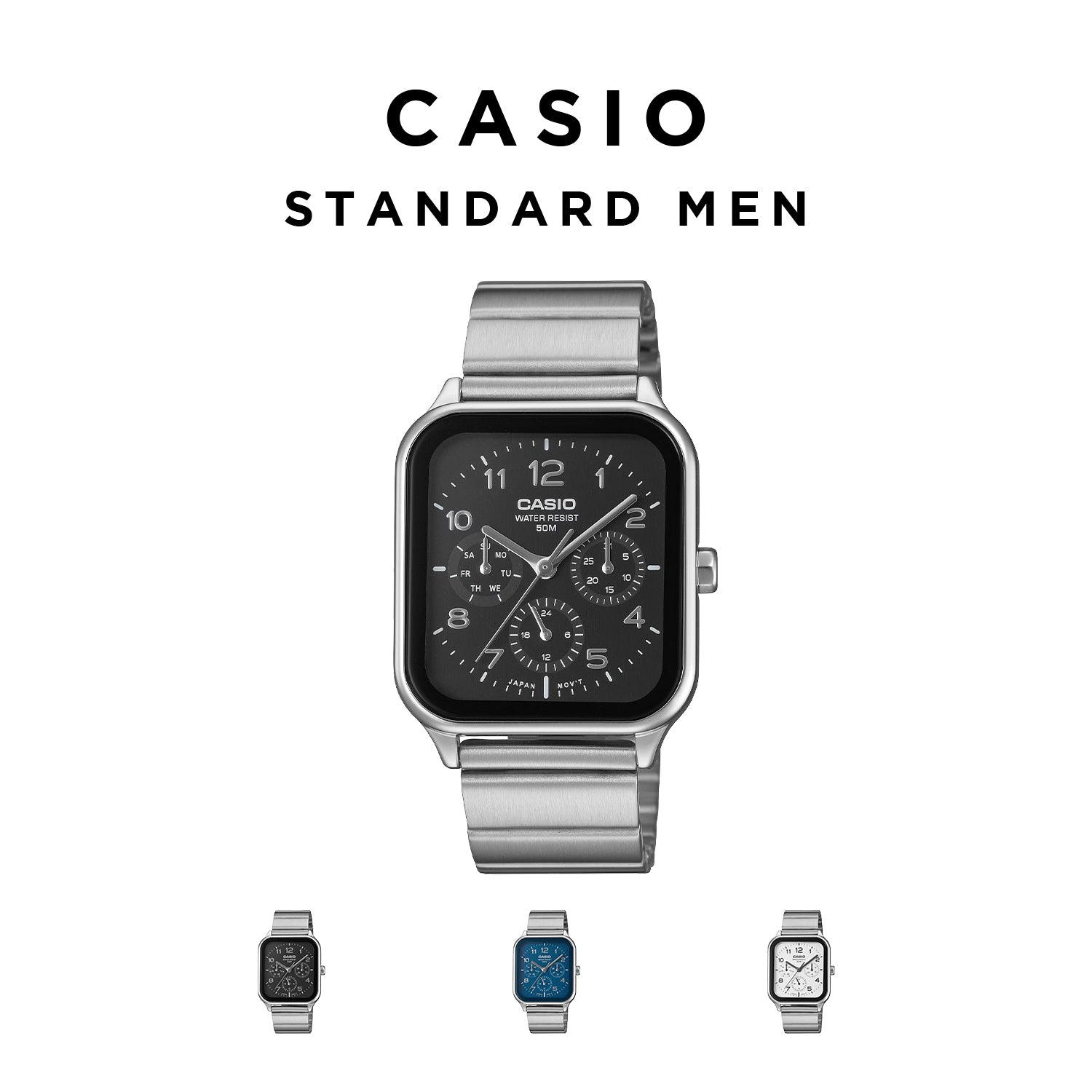 【限定特価】CASIO カシオ MTP-M305D-7A アナログウォッチ CASIO カシオ Casio MTP-M305D-7A ムーンフェイズ メンズ