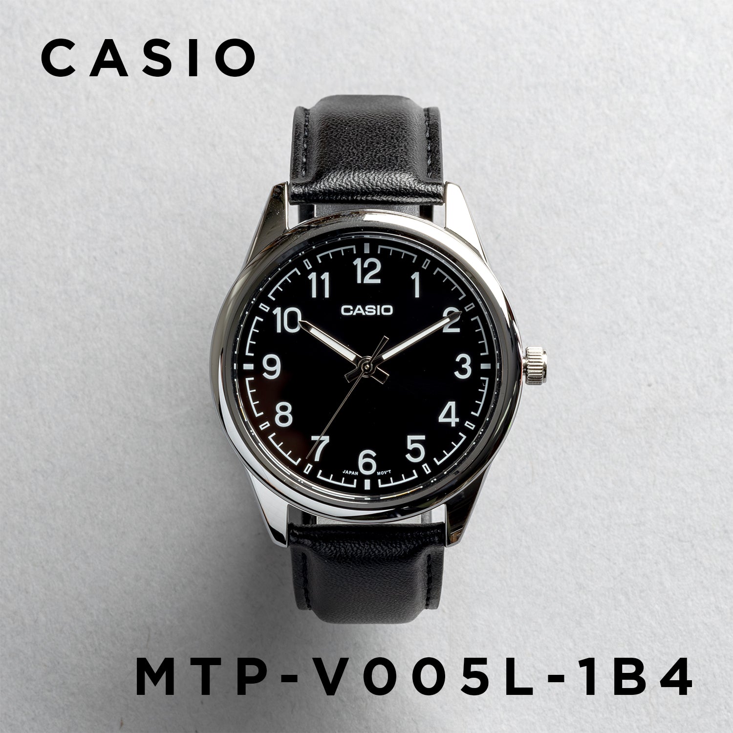 Casio Standard Mens MTP-V005L. 腕時計 mtp-v005l-1b4_1