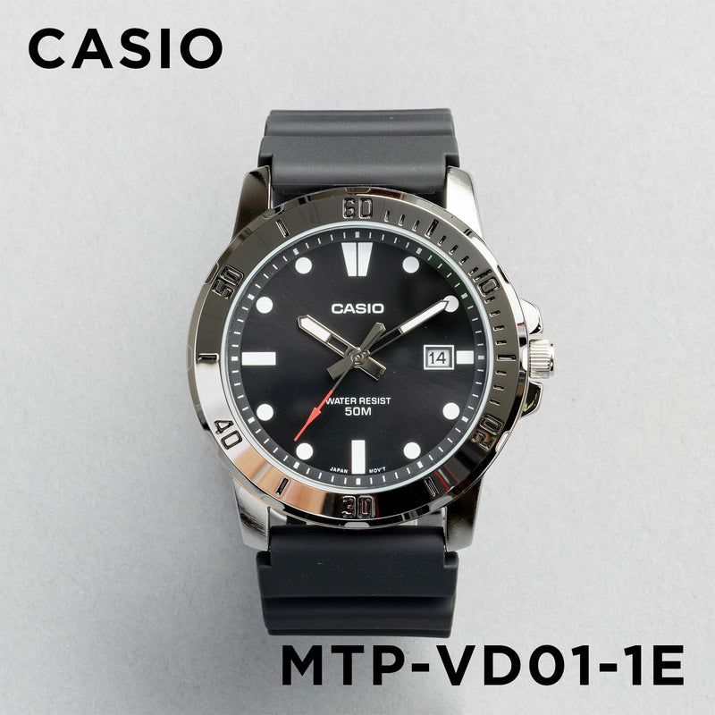 Casio Standard Mens MTP-VD01. 腕時計mtp-vd01-1e_1