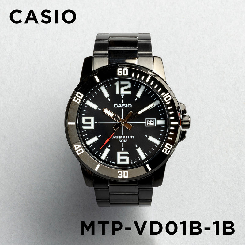CASIO STANDARD MENS MTP-VD01B.D.G 腕時計 mtp-vd01b-1b_1