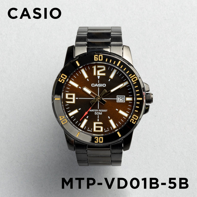 CASIO STANDARD MENS MTP-VD01B.D.G 腕時計 mtp-vd01b-5b_1