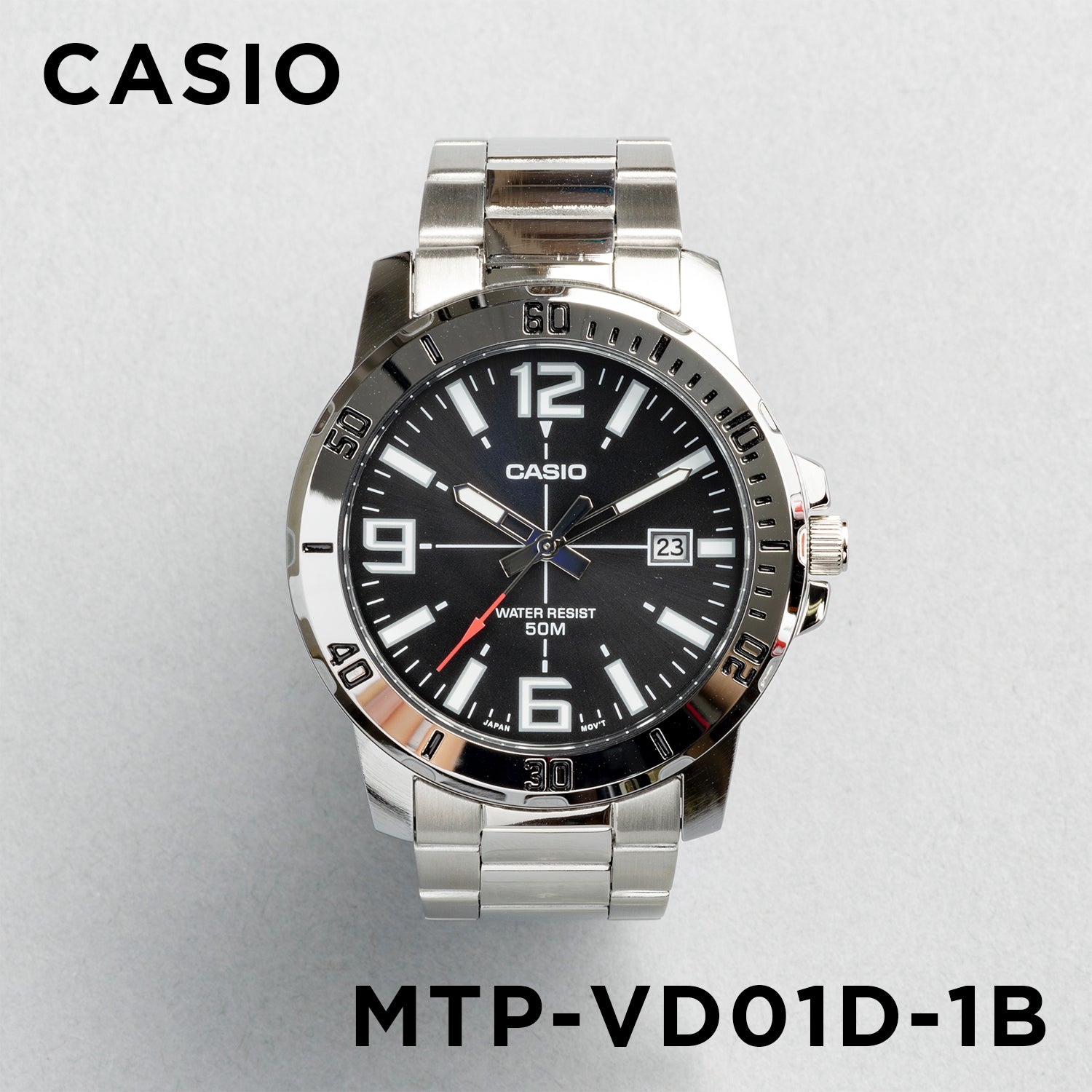 Casio Standard Mens MTP-VD01B.D.G. 腕時計 mtp-vd01d-1b_1