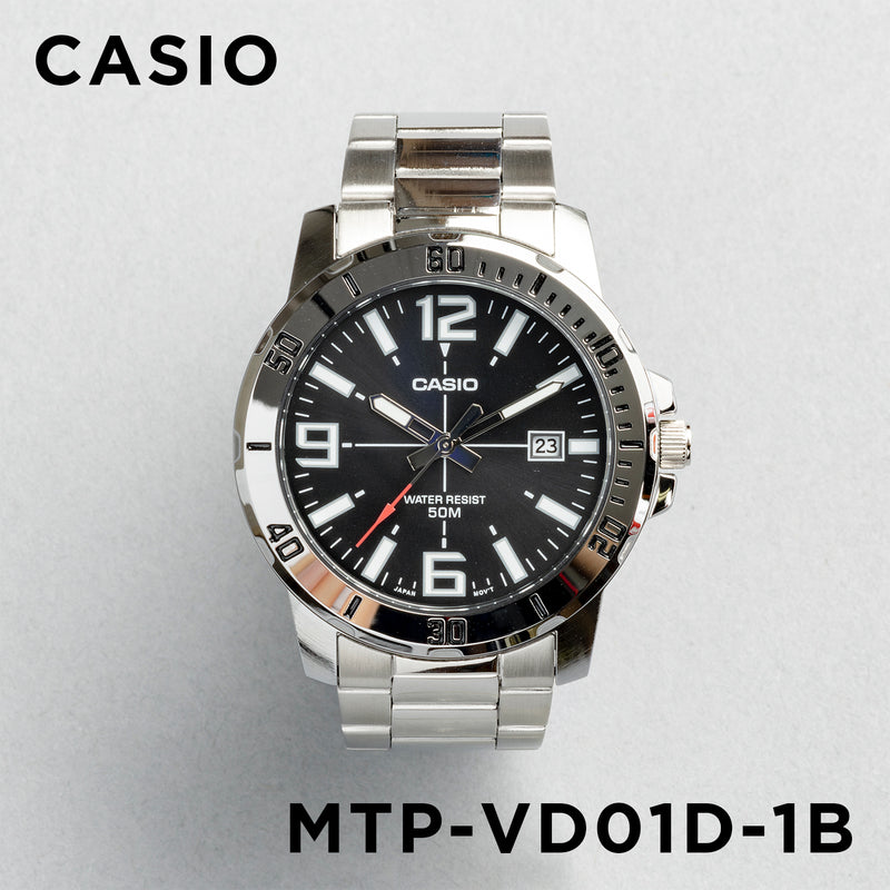 CASIO STANDARD MENS MTP-VD01B.D.G 腕時計 mtp-vd01d-1b_1