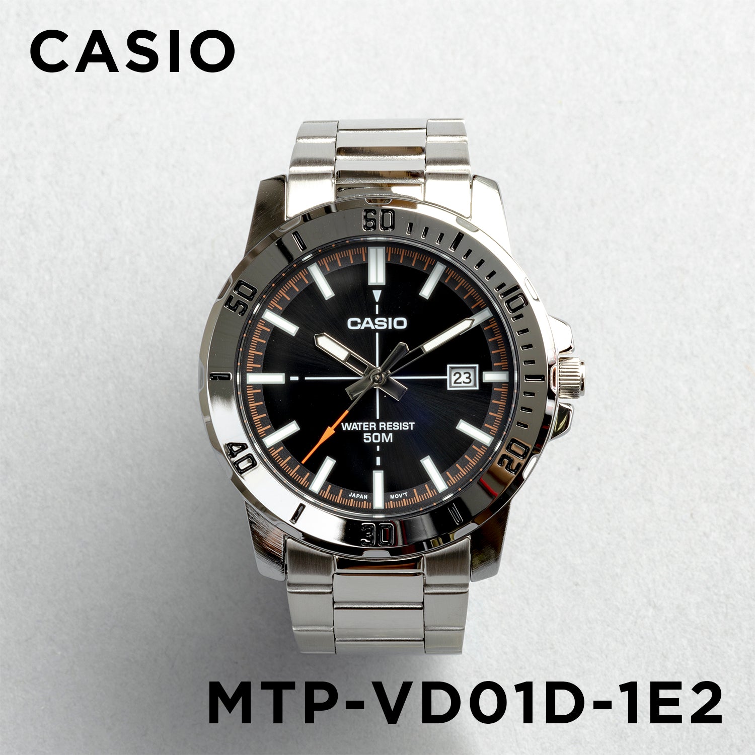 Casio Standard Mens MTP-VD01B.D.G. 腕時計 mtp-vd01d-1e2_1