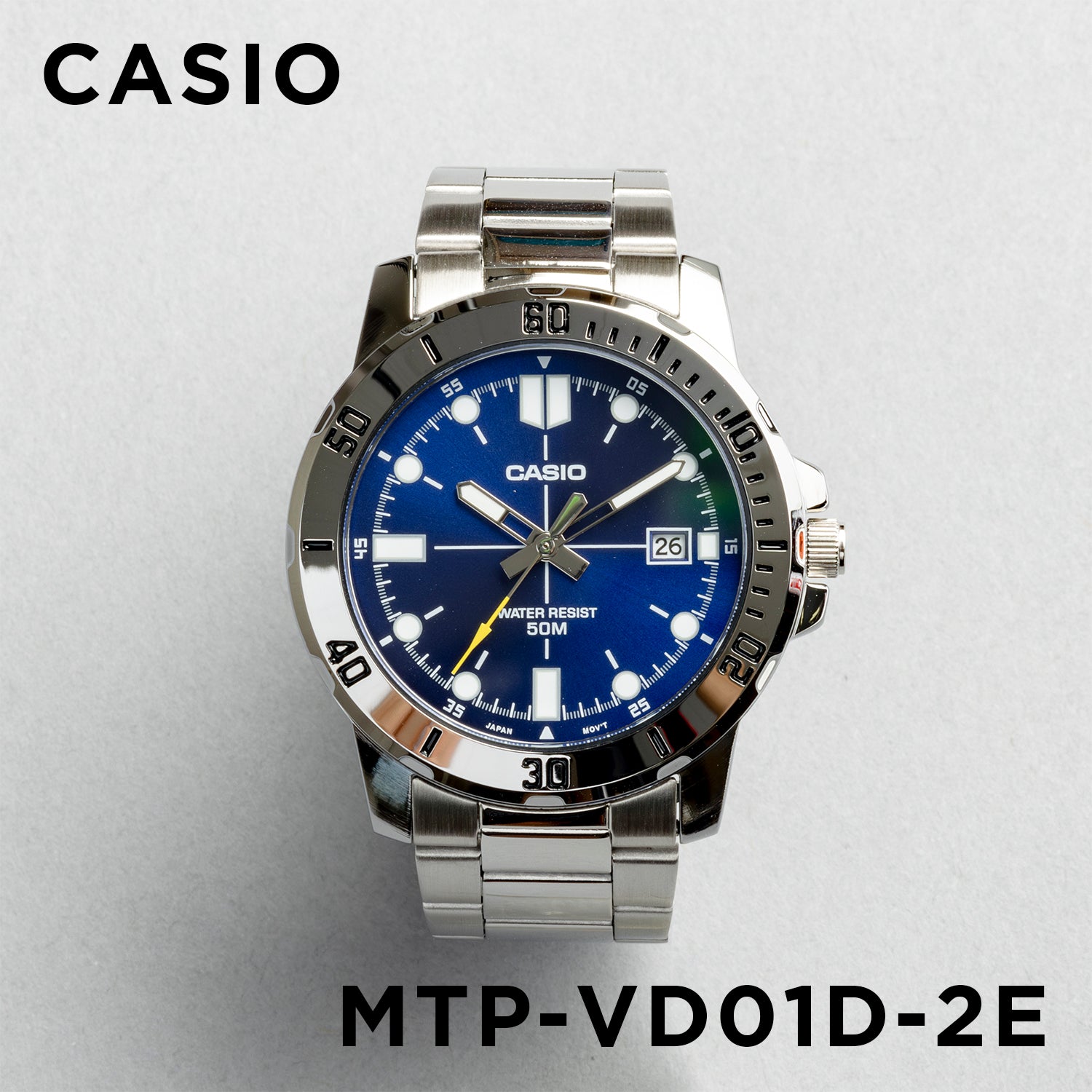 Casio Standard Mens MTP-VD01B.D.G. 腕時計 mtp-vd01d-2e_1