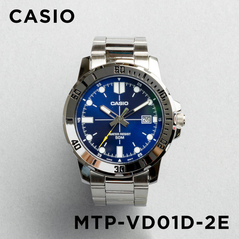 CASIO STANDARD MENS MTP-VD01B.D.G 腕時計 mtp-vd01d-2e_1